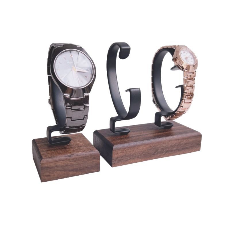 1개입 쥬얼리 정리대 나무 C자형 시계 거치대 팔찌 반 - Jewelry And Watches Inc 리뷰 및 가격