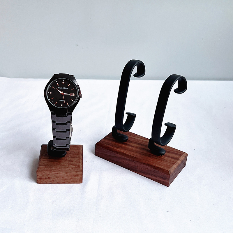 나무 C형 시계 홀더 쥬얼리 정리대 팔찌 반지 귀걸이  - Jewelry And Watches Inc 리뷰 및 가격